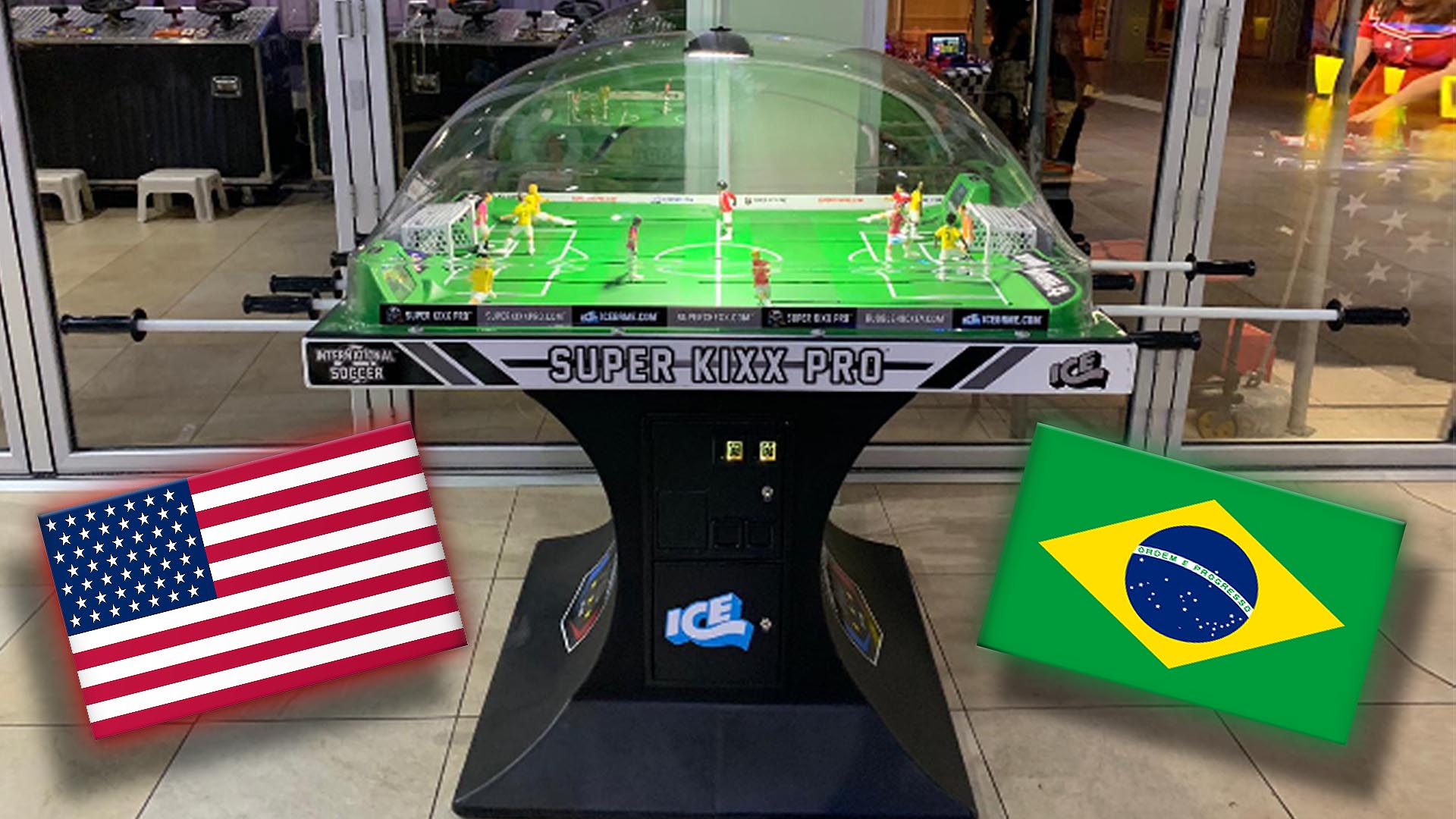 socer arcade game for rent in orlando florida